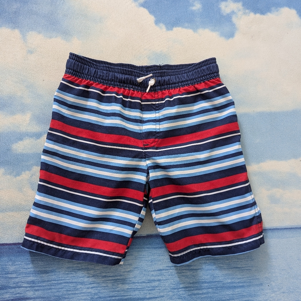 5T Simple Joys Swimming trunks in stripes